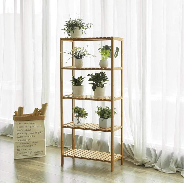 Immagine prodotto Songmics Bamboo (60 x 26 x 130 cm)