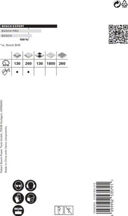 Actual product image Bosch Professional Zubehör EXPERT Tough Material hole saw, 68 x 60 mm (68 mm)