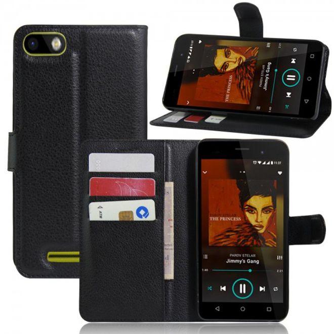 Produktbild MU Classic Leder Case mit Litchitextur
