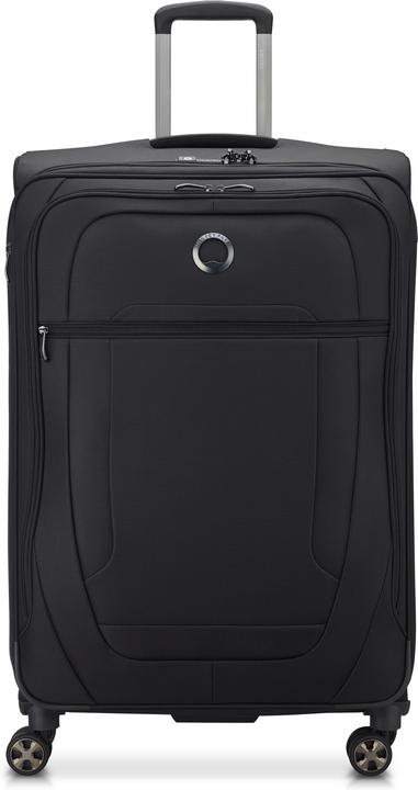 Delsey Helium DLX Expandable -matkalaukku, musta (107 l, XL (ab 115l))