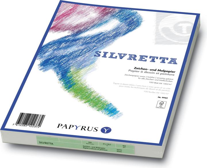 Immagine prodotto Papyrus SILVRETTA - Carte da disegno e da pittura (A3, Nessuna)