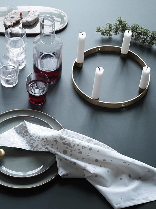 Immagine prodotto Ferm Living Portacandele a cerchio (Ø 25 x 2 cm)