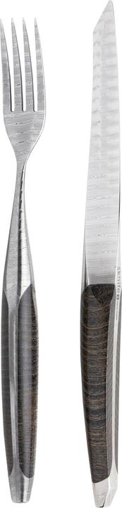Actual product image Sknife Steak cutlery 2-piece set ash (2 Piece, Cutlery set)