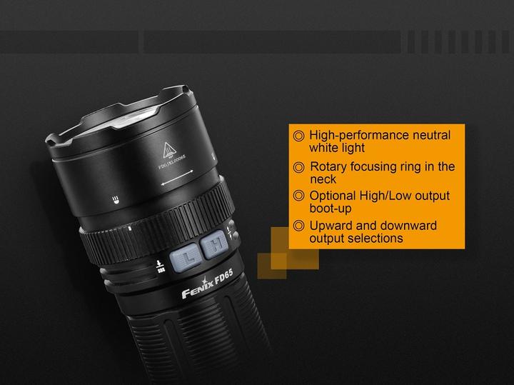 Image du produit Fenix Fd65 (15.25 cm, 3800 lm)