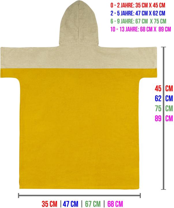 Image du produit Normani Poncho de bain pour enfants Puwai (10, 11, 12, 13)