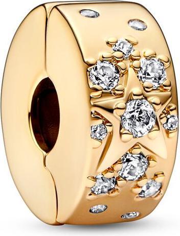Produktbild Pandora Milchstrasse Clip Charm (Metall, Vergoldet)
