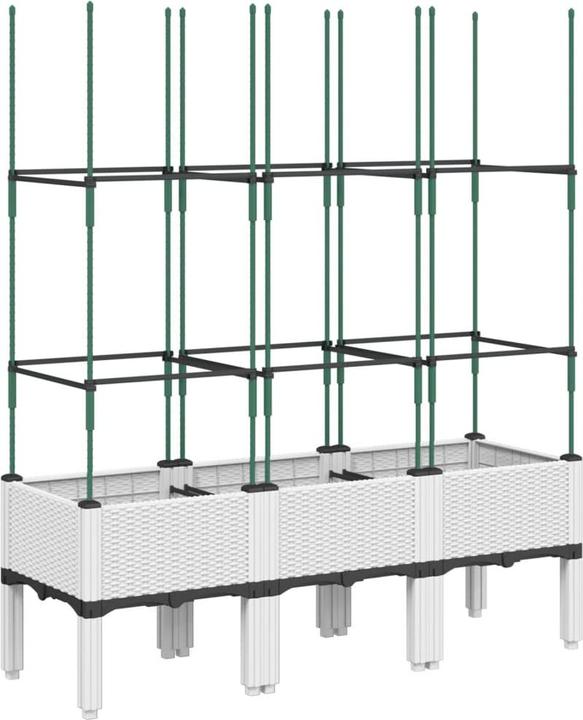 Immagine prodotto VidaXL Fioriera con traliccio PP