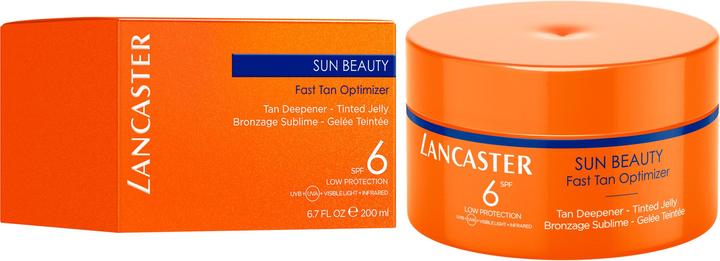 Actual product image Lancaster sun beauty (Suntan cream, Up to SPF 10, 200 ml, 150 g)