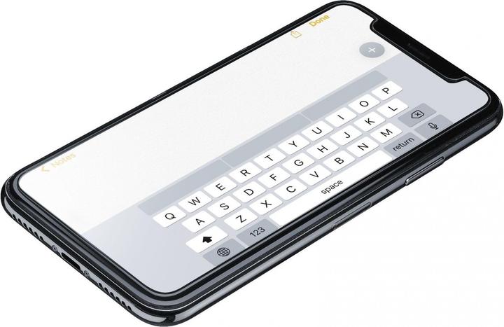 Produktbild Cellularline Second Glass (1 Stück, Apple iPhone X)