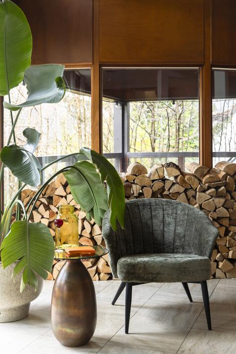 Actual product image Dutchbone Georgia Chair Lounge Green