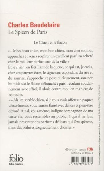 Immagine prodotto Le spleen de Paris : petits poèmes en prose (Francese, Baudelaire Charles, 2010)