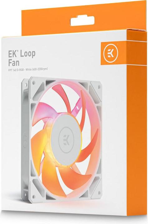 Actual product image EKWB EK Loop Fan FPT 140 D-RGB 600-2000 wh 3831109898055 (140 mm, 1 x)