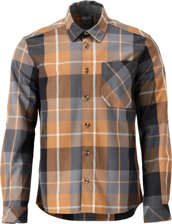 Image du produit Mascot Chemise en flanelle Customized 22904 brun noisette à carreaux taille L (L)