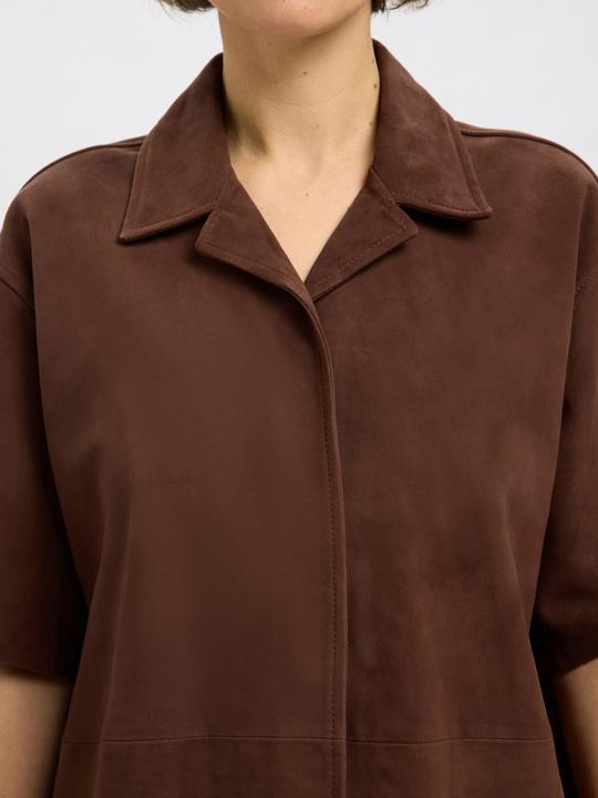 Image du produit Selected Femme 100% Wildleder Kurzarmhemd (42)