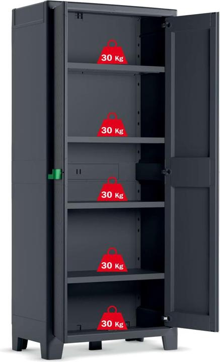 Immagine prodotto Keter Armoire de rangement (80 x 44 x 182 cm)