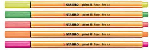 Image du produit STABILO point 88 Fineliner (Rouge fluo, 1 x)