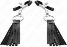 Produktbild Kink - Kunstleder Quaste Nippel Klammern 6 Cm