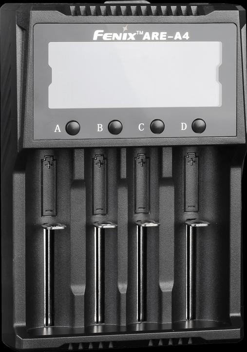 Image du produit Fenix Chargeur ARE-A4 (1 pcs, 14500, 16340, 18650, 26650, AA, AAA, Piles rechargeables + chargeur)