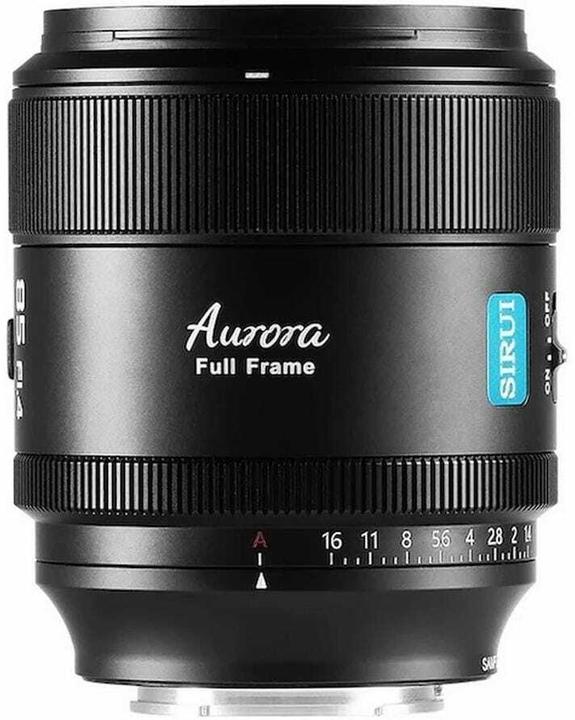 Actual product image Sirui AURORA Series 85mm F1.4 Full-Frame Autofocus Lens (Fuji-X mount) (Fujifilm X, full size)