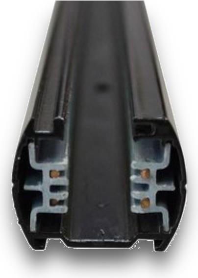 Image du produit V-TAC Mètre Noir 4 Rail principal