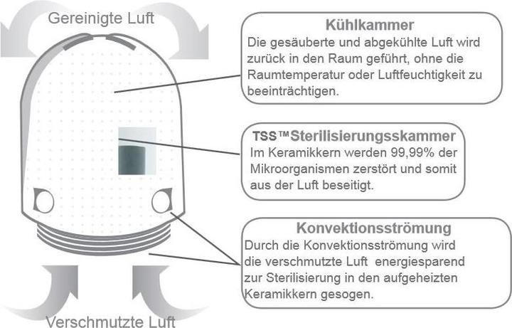 Actual product image Airfree Iris 150 (60 m²)