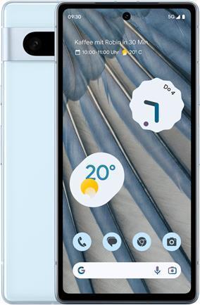 Produktbild Google Pixel 7a (128 GB, Sea, 6.10", SIM + eSIM, 64 Mpx, 5G)