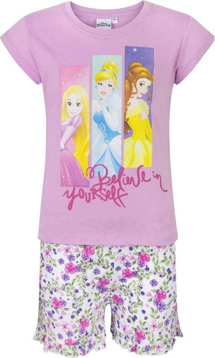 Produktbild Disney Princess Believe In Yourself Schlafanzug mit Shorts Mädchen (104)