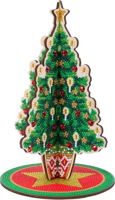 Actual product image Craft Buddy Crystal Art 3D-Weihnachtsbaum – Kreativset für festliche Szenen