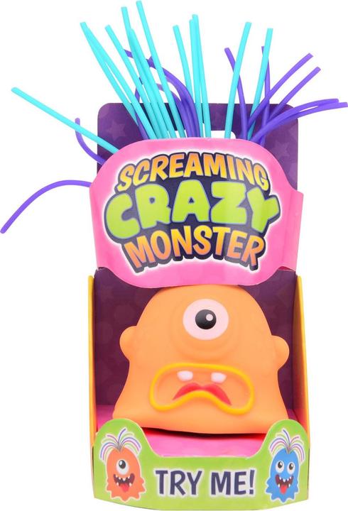 Image du produit Magni Figurine Screaming Crazy Monster multicolore 8x8x13cm 6 fois assortie