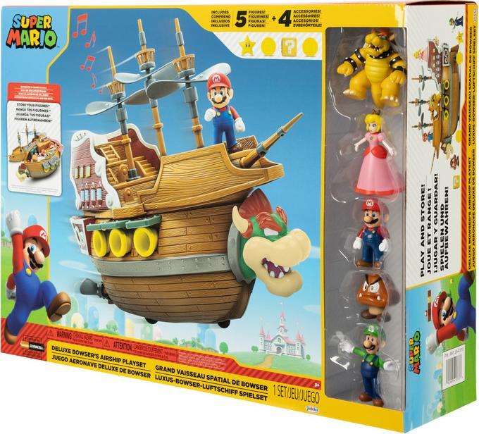 Produktbild Super Nintendo - Deluxe Bowser Ship Playset (413734)