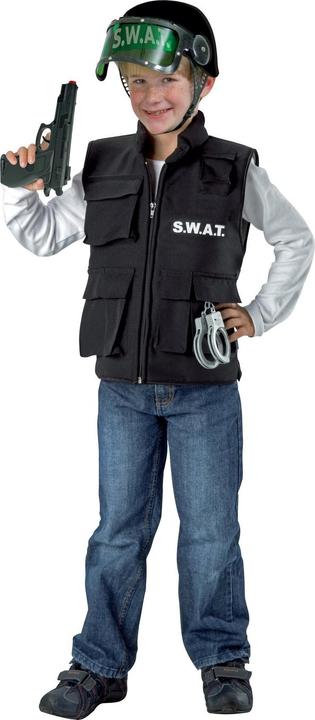 Immagine prodotto Festartikel Müller S.w.a.t. gilet per bambini: gilet protettivo Swat (164)