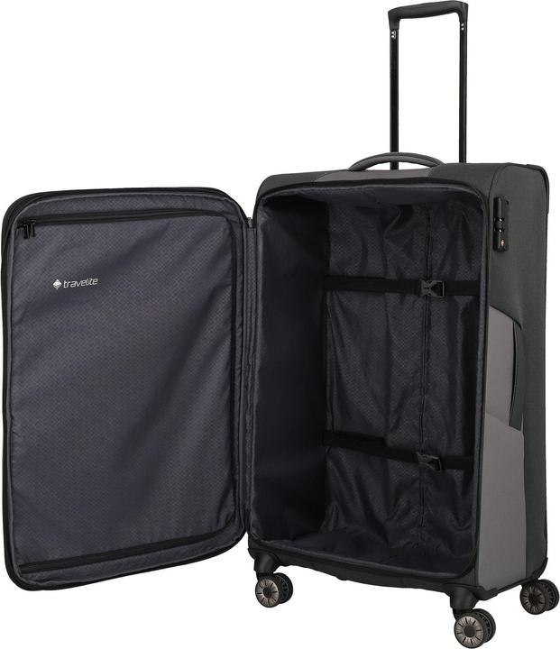 Produktbild Travelite Trolley + Koffer Viia 4w Trolley L (91 l, L (90 - 115l))