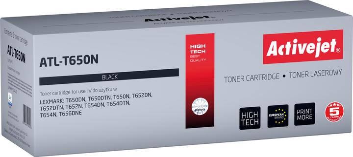 Actual product image Activejet ATL-T650N Toner Cartridge (Replacement for Lexmark 11E Highest 6000 pages ) (B)