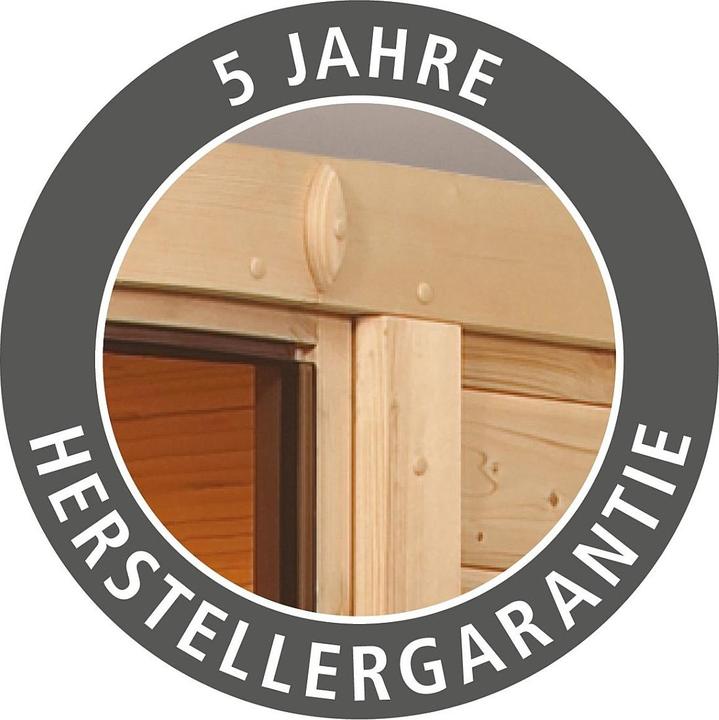 Produktbild Karibu Anja ohne Dachkranz (Ohne Ofen)
