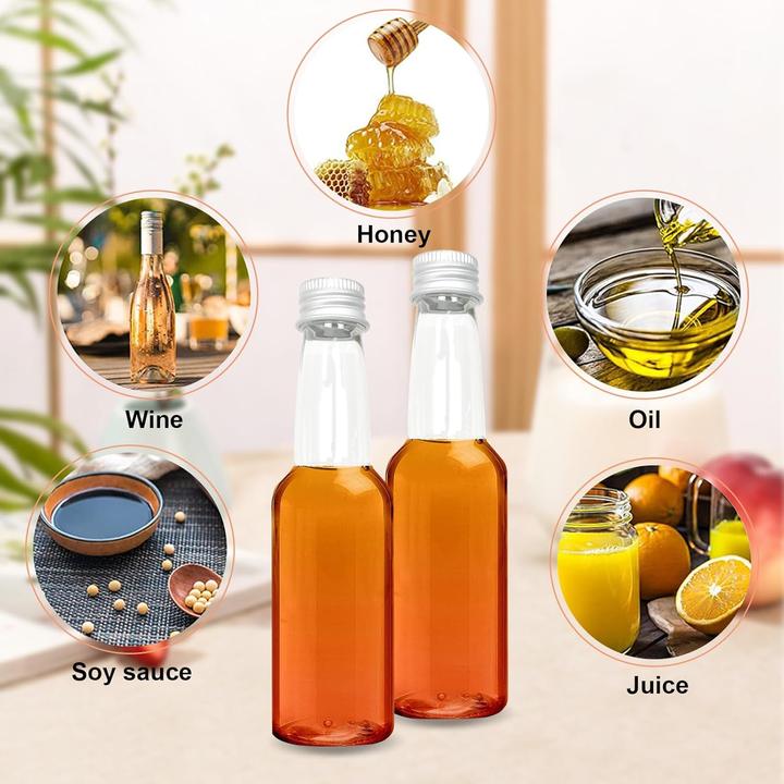 Produktbild Kysun 24x Mini-Schnapsflaschen inkl. Trichter (24 Stk., 0.10 l)