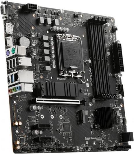 Actual product image MSI PRO B760M-P (LGA 1700, Intel B760, mATX)