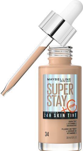 Produktbild Maybelline New York Maybelline Super Stay Skin Tint Foundation with Vitamin C Long-Lasting up to 24H Vegan Formula Shade (34)