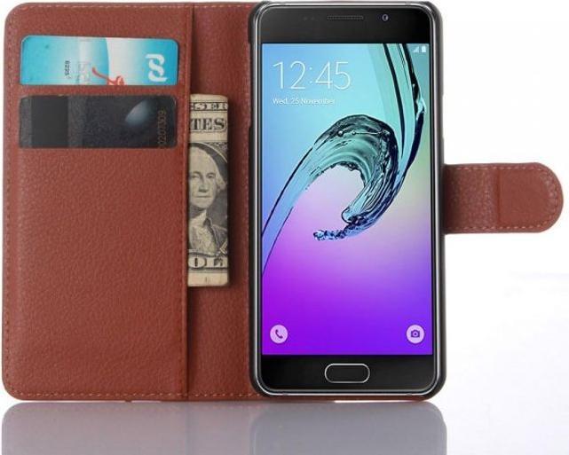Produktbild MU Classic Litchi Leder Bookcover Series (Samsung Galaxy A3 (2016))