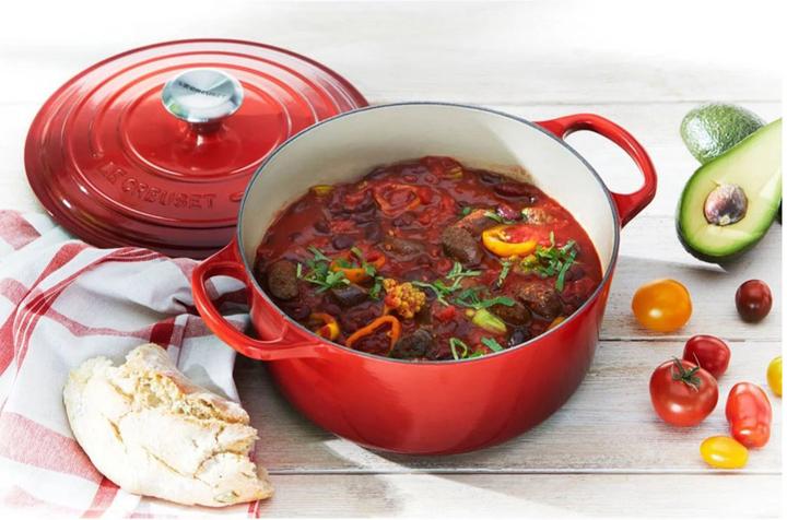 Produktbild Le Creuset Signature (28 cm, Bräter + Schmortopf, Gusseisen)