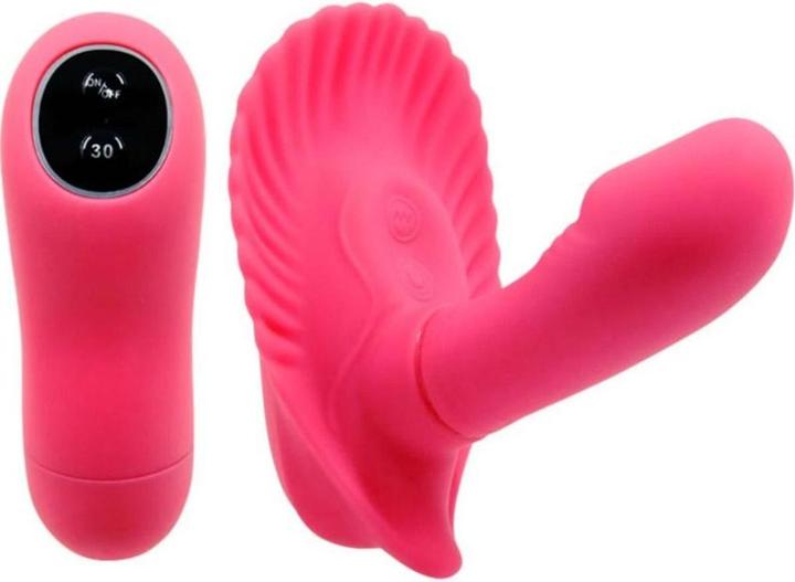Produktbild Pretty Love Paarvibrator "Fancy Clamshell" mit Fernbedienung