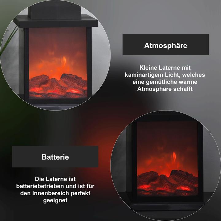 Actual product image Star Trading Lantern Fireplace