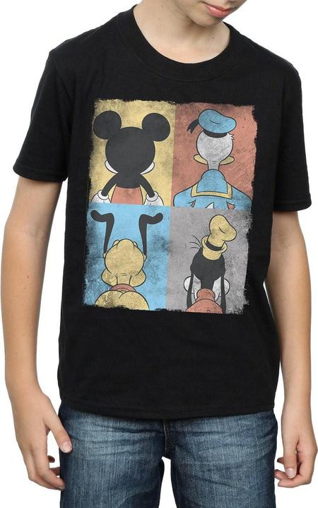 Actual product image Disney Boys Mickey Mouse Four Backs T-Shirt (128)
