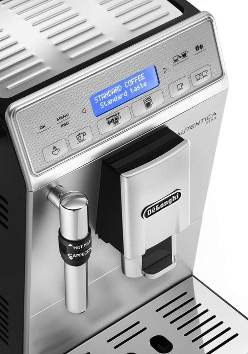 Produktbild De'Longhi ETAM29.620.SB Autentica Plus Kaffeevollautomat silber/schwarz