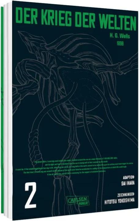Image du produit H.G. Wells - Der Krieg der Welten 2 (Allemand, H. G. Wells, Ihara Sai, 2022)