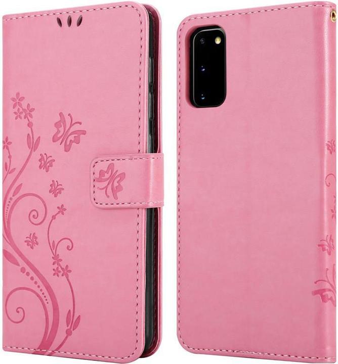 Actual product image Cadorabo Flower Book Cover (Samsung Galaxy S20)
