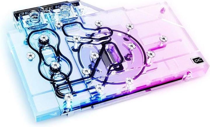 Immagine prodotto Alphacool Ice Block Aurora GPX-N RTX 3070 Gaming Twin Edge con piastra posteriore - Acrilico + Nickel